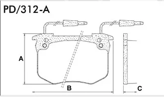 Fras-le - PD/312-A