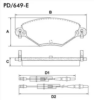 Fras-le - PD/649-E