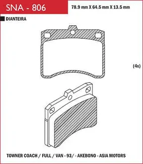 Speed Brake - SNA-806