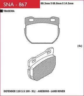 Speed Brake - SNA-867