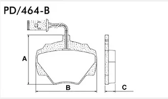 Fras-le - PD/464-B