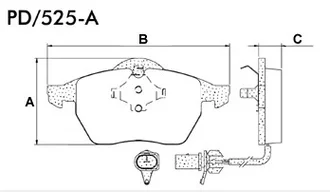 Fras-le - PD/525-A