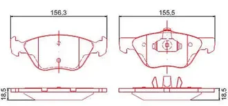 Ferodo - HQF-3005PAC