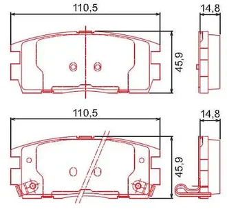 Ferodo - HQF-2255AC