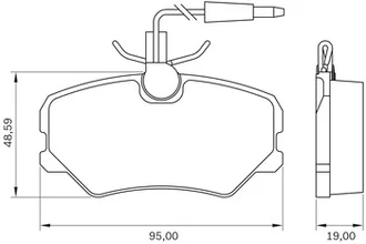 Bosch - 0986BB0055