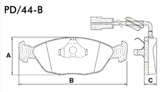 Fras-le - PD/44-B