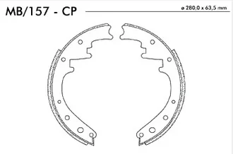 Fras-le - MB/157-CP