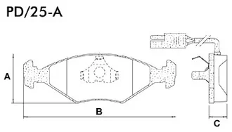 Fras-le - PD/25-A