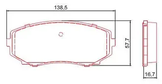 Ferodo - HQF-2254C