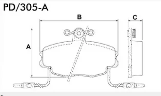 Fras-le - PD/305-A